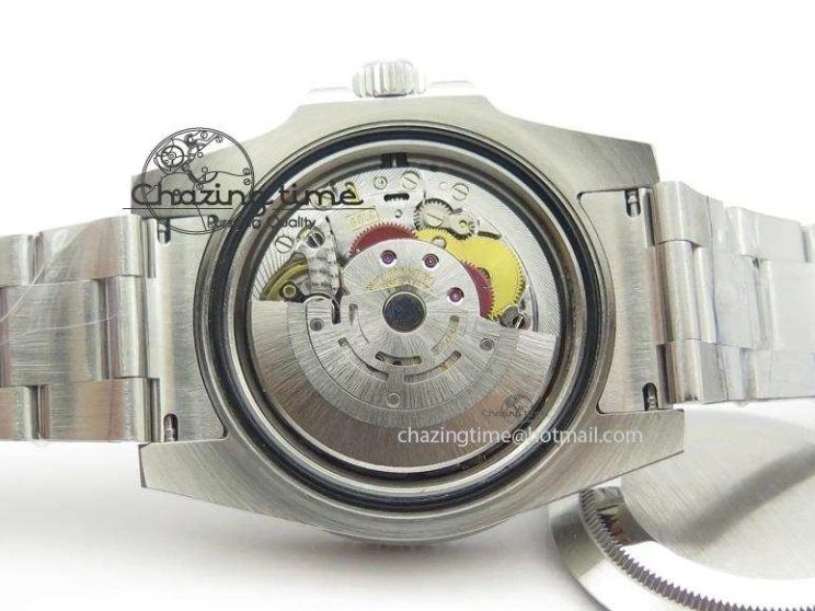 0404 TopPick Submariner 116610 LV Green Ceramic JF 1:1 Best Edition On SS Bracelet SA3135 V 3974